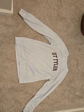 Light Blue Regular Fit Crewneck Tee